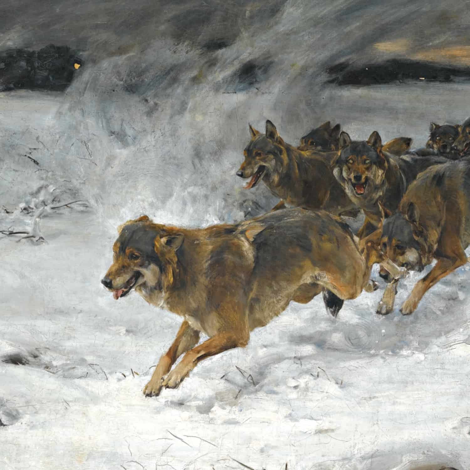 Kunstdrucke von Alfred von Wierusz-Kowalski