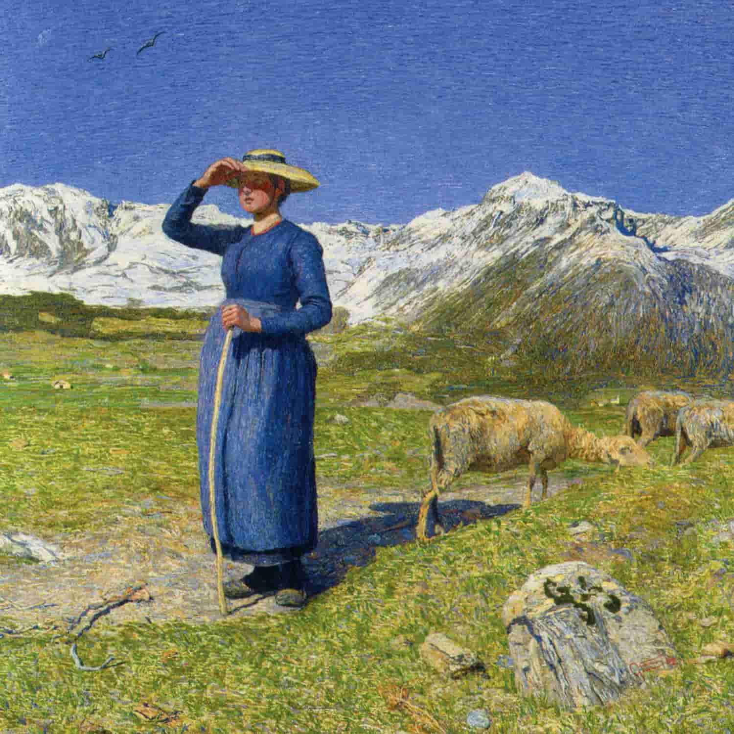 Kunstdrucke von Giovanni Segantini