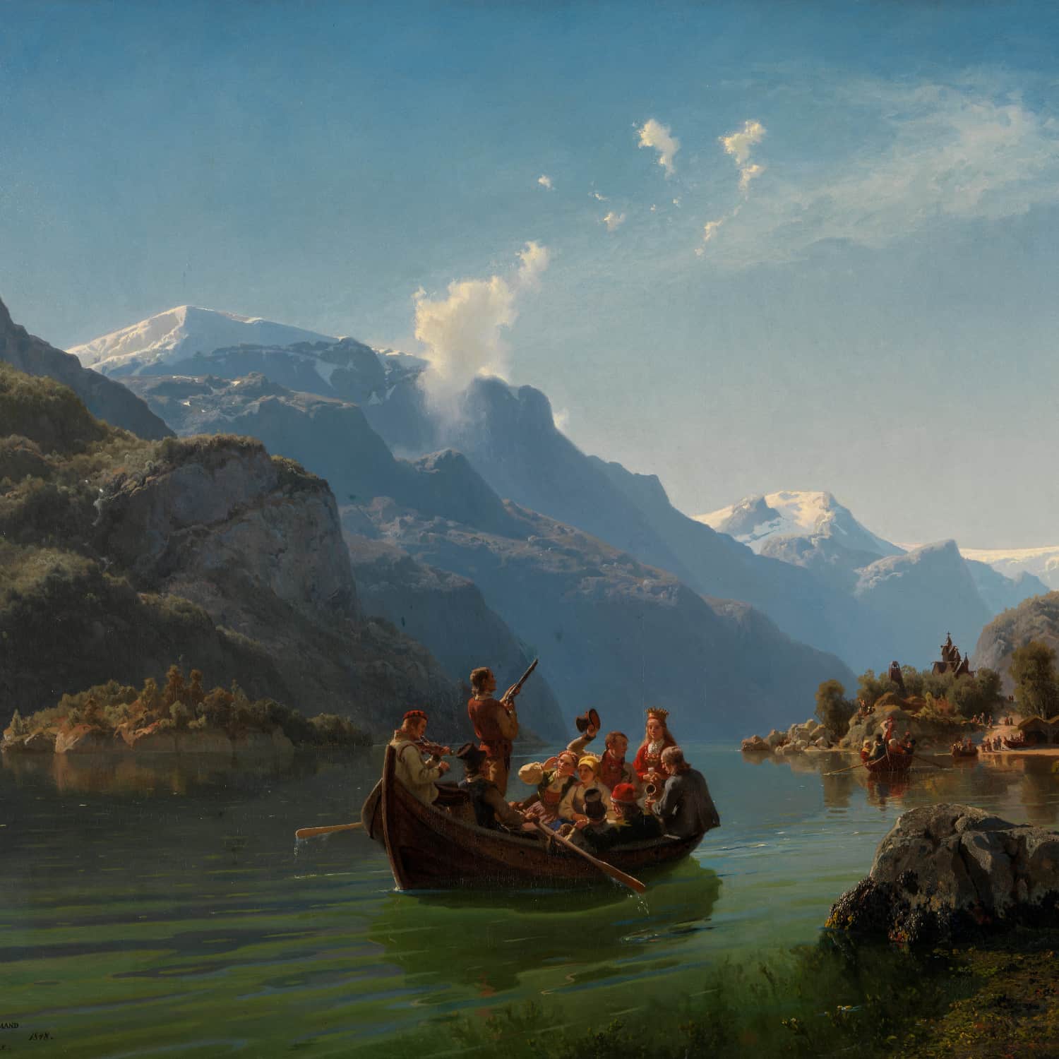 Kunstdrucke von Hans Frederik Gude