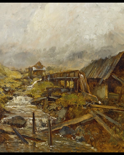 Alte Bergmühle in der Steiermark