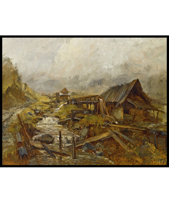 Alte Bergmühle in der Steiermark