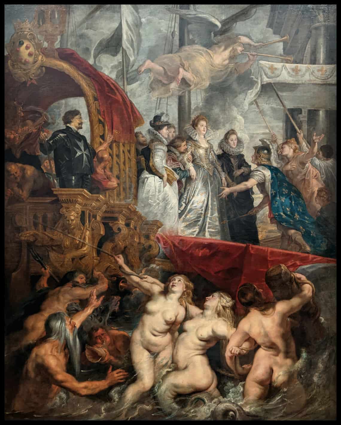 Ankunft Maria de' Medicis in Marseille