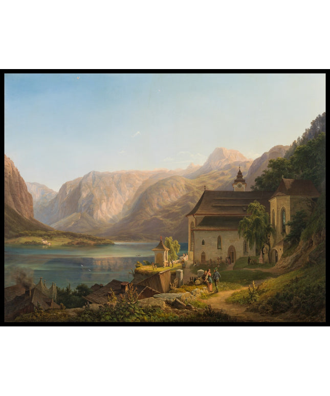 Blick auf den Hallstättersee