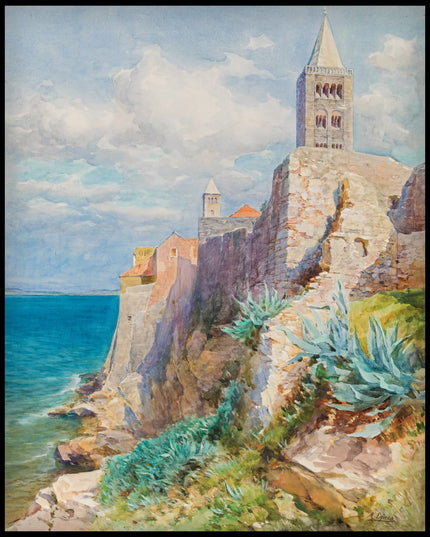 Blick auf die Insel Rab