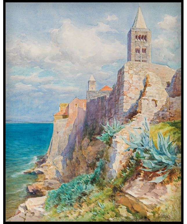 Blick auf die Insel Rab