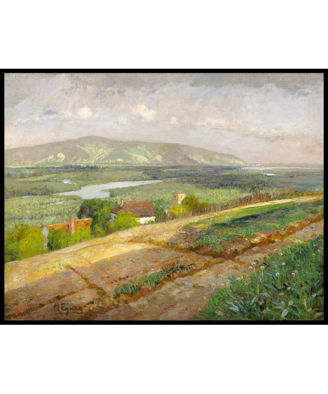 Blick gegen den Bisamberg