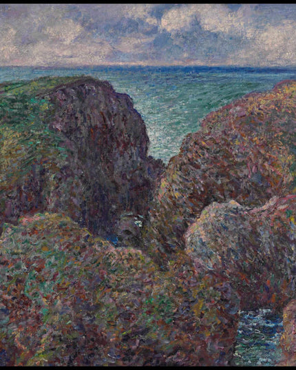 Bloc de rochers à Port-Goulphar