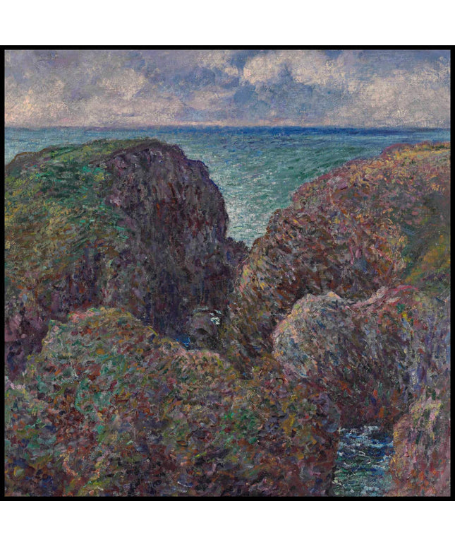 Bloc de rochers à Port-Goulphar