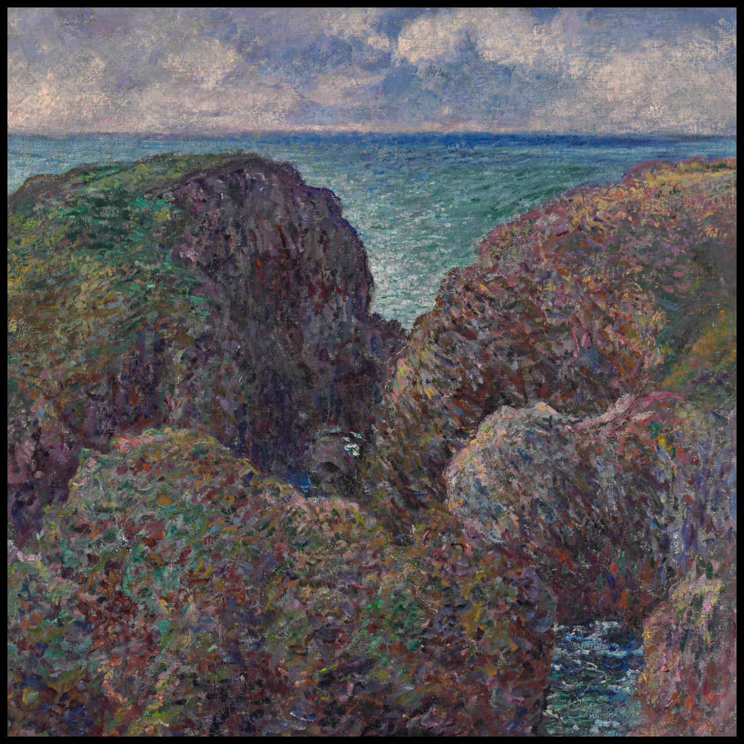 Bloc de rochers à Port-Goulphar
