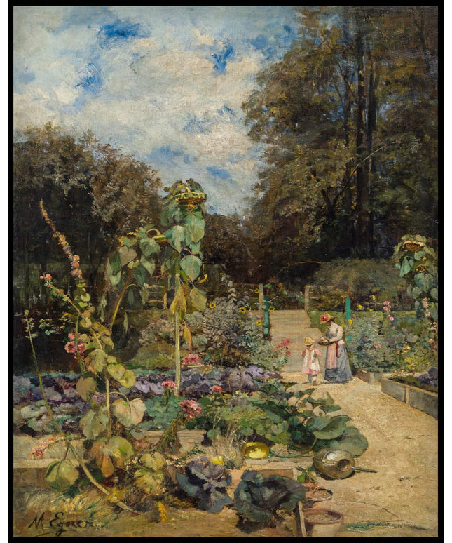 Blühender Hausgarten in der Wachau