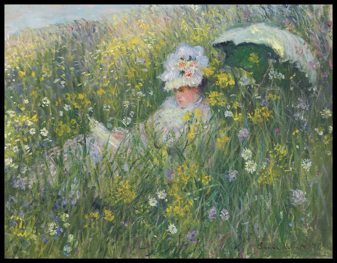 Dans la prairie