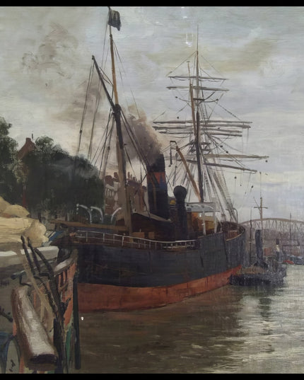 Delftshaven bei Rotterdam 1882