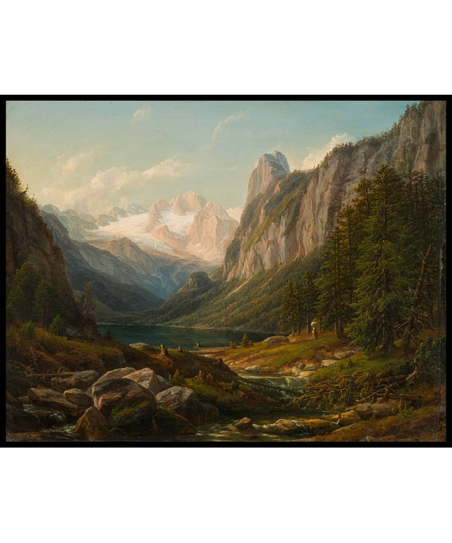 Der Gosausee mit dem Dachstein