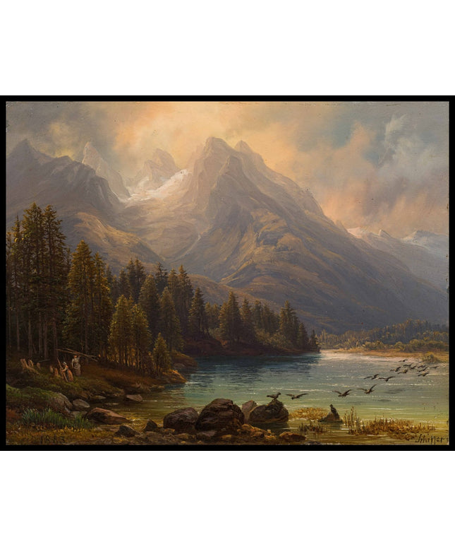 Der Steinberg am Hintersee in der Ramsau bei Berchtesgaden