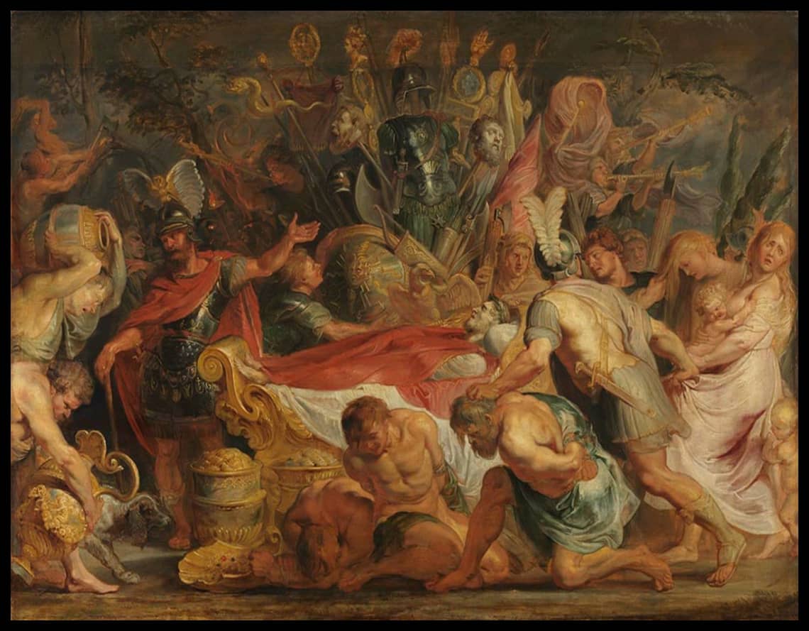 Die Leichenfeier des Decius Mus