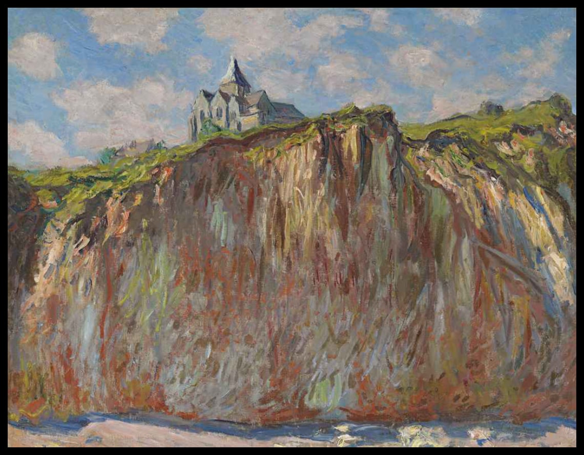 Église de Varengeville, effet matinal