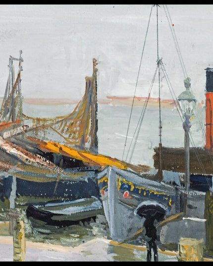 Fischerboote in Venedig