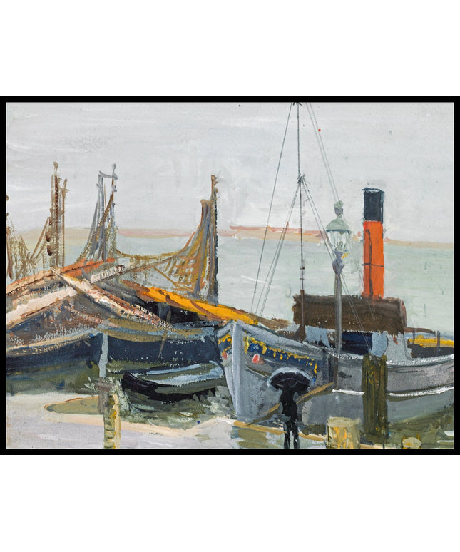 Fischerboote in Venedig