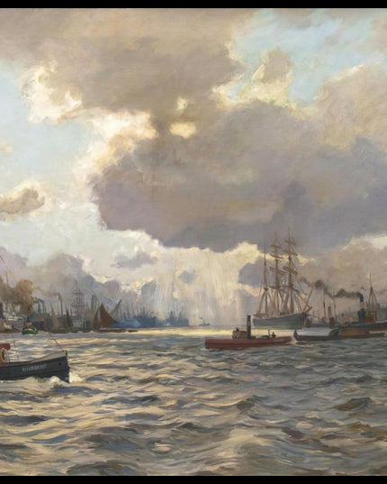 Hamburger Hafen 1917