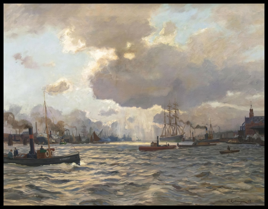 Hamburger Hafen 1917