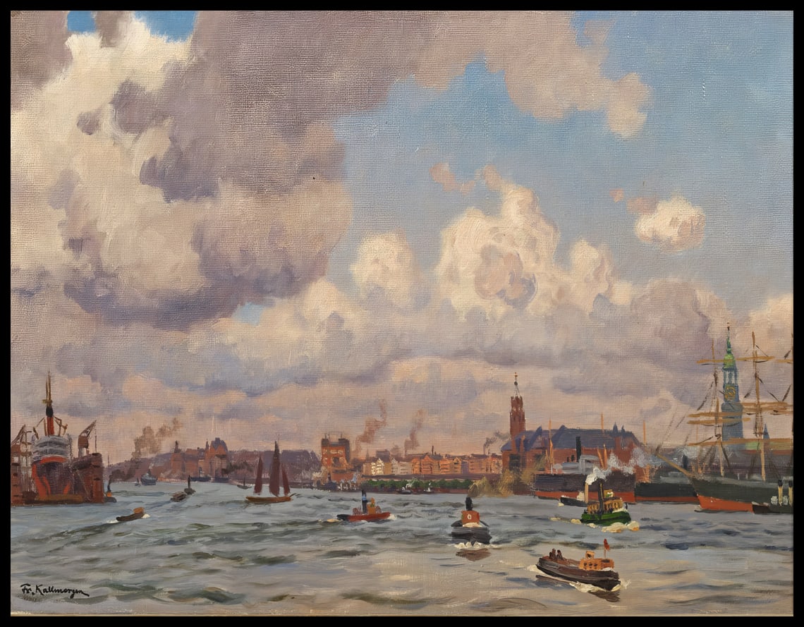 Hamburger Hafen 1924