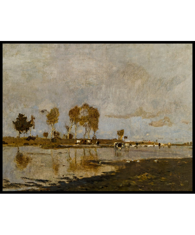 Holländische Kanallandschaft