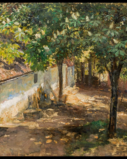 Kastanienblüte in Strass im Strassertal