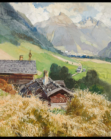 Kornfeld in Gadaunern bei Hofgastein