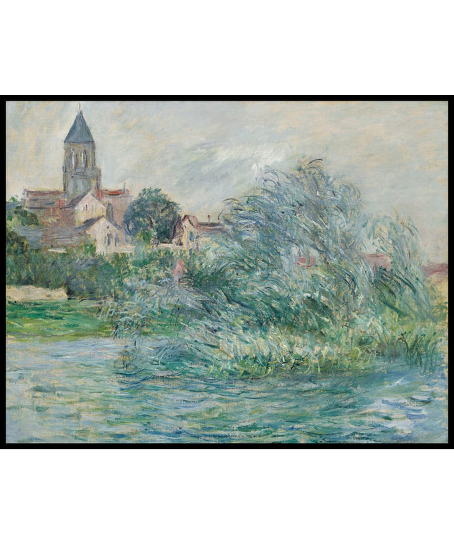 L'église à Vétheuil