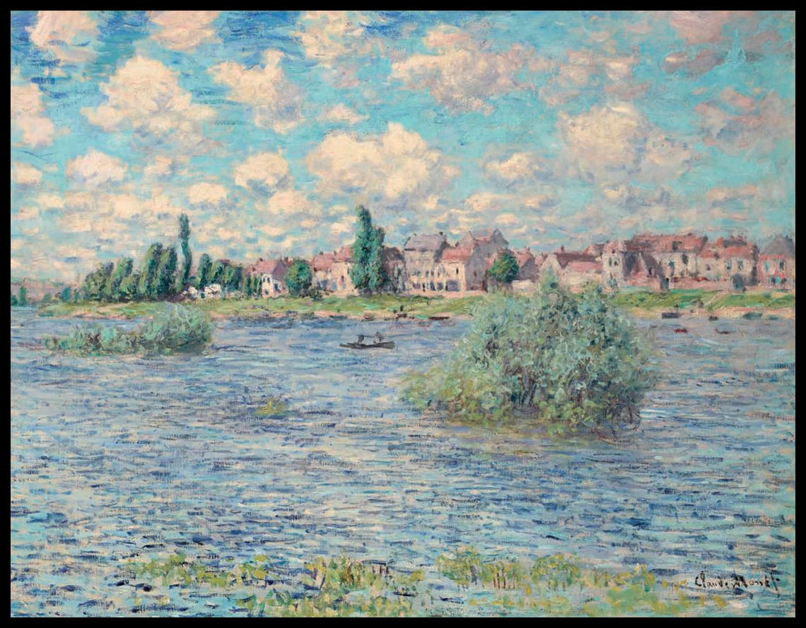 La Seine à Lavacourt