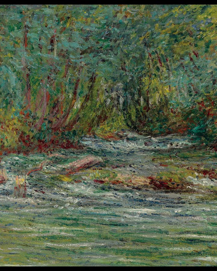 La rivière de l'Epte à Giverny, l'été