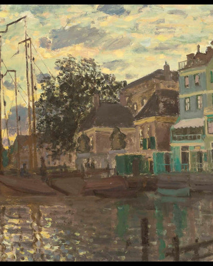 Le Dam à Zaandam, le soir