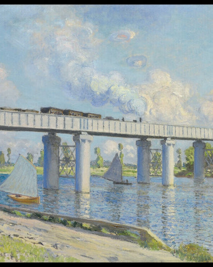 Le Pont du chemin de fer à Argenteuil