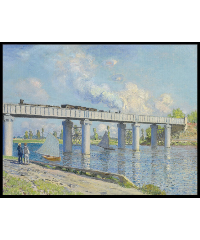 Le Pont du chemin de fer à Argenteuil