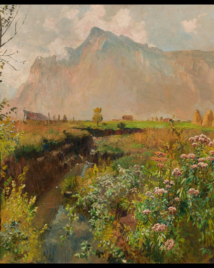 Leopoldskroner Moos mit dem Untersberg