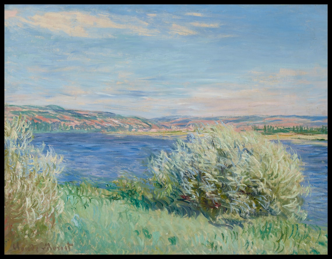 Les bords de la Seine près de Vétheuil
