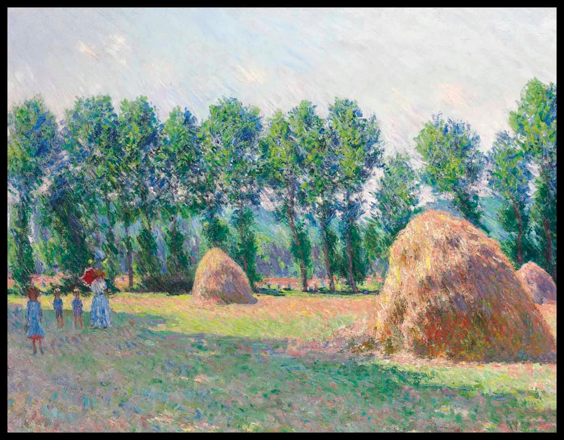 Les meules à Giverny