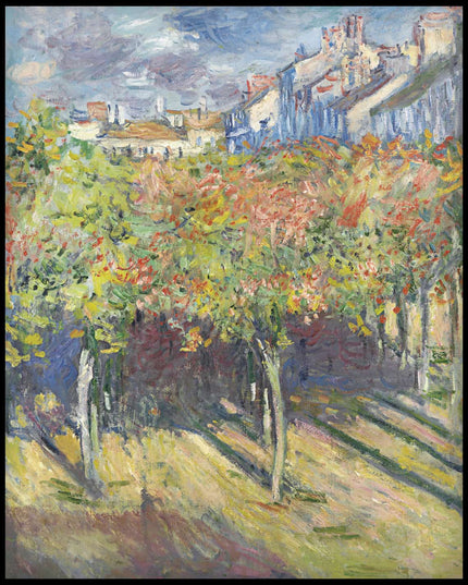 Les tilleuls à Poissy