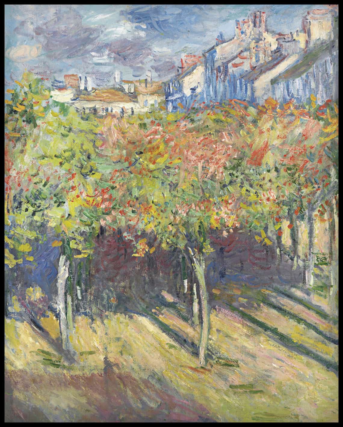 Les tilleuls à Poissy