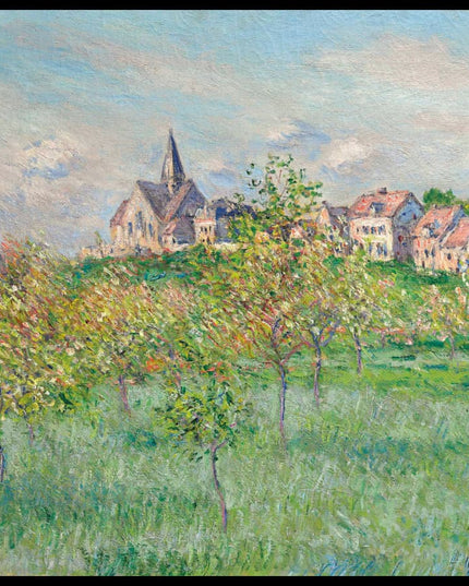 Printemps à Giverny, effet d'après-midi