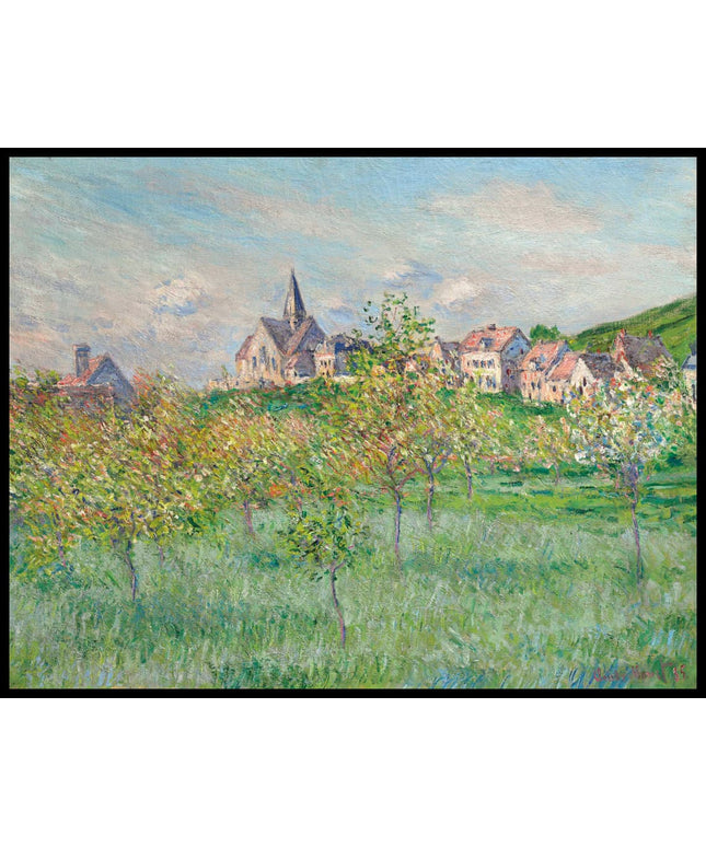 Printemps à Giverny, effet d'après-midi