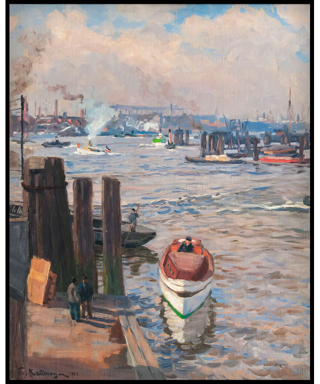 Septembertag im Hamburger Hafen