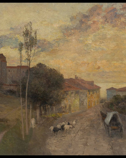 Sonnenuntergang in Duino