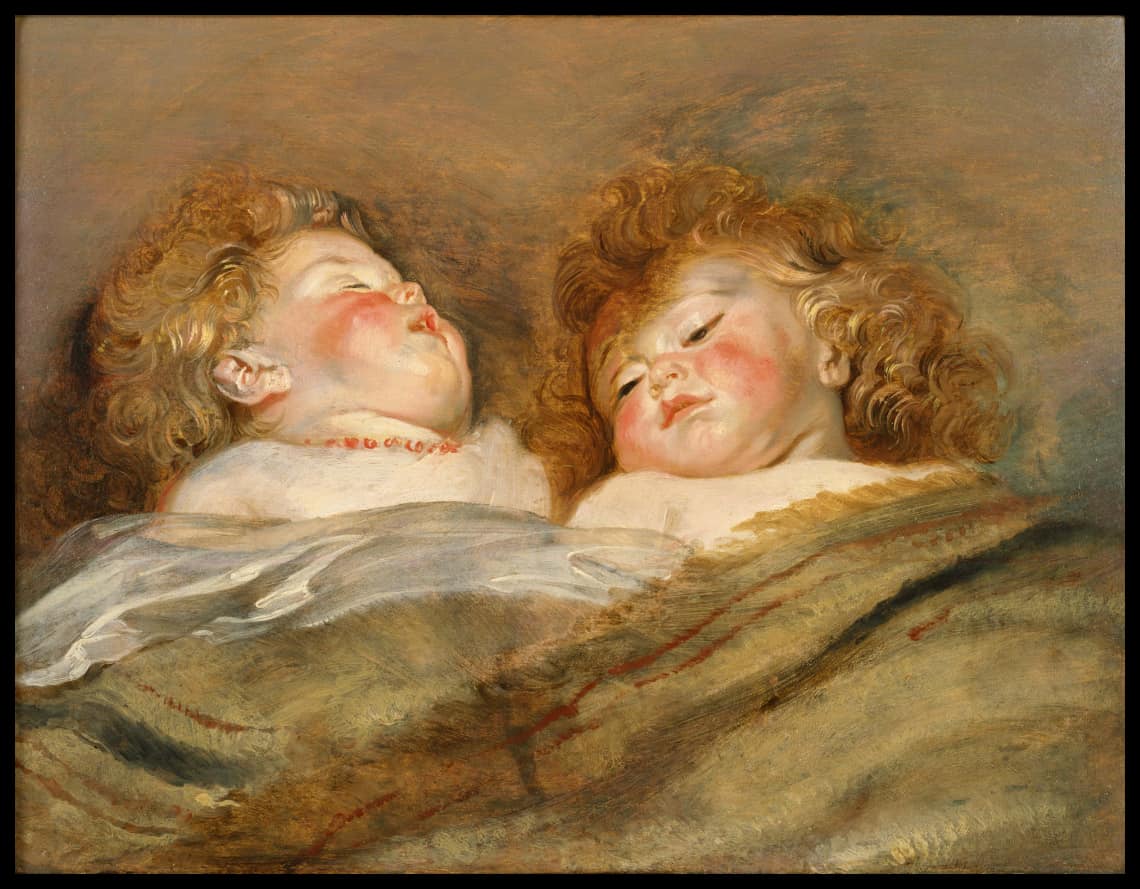 Two Sleeping Children