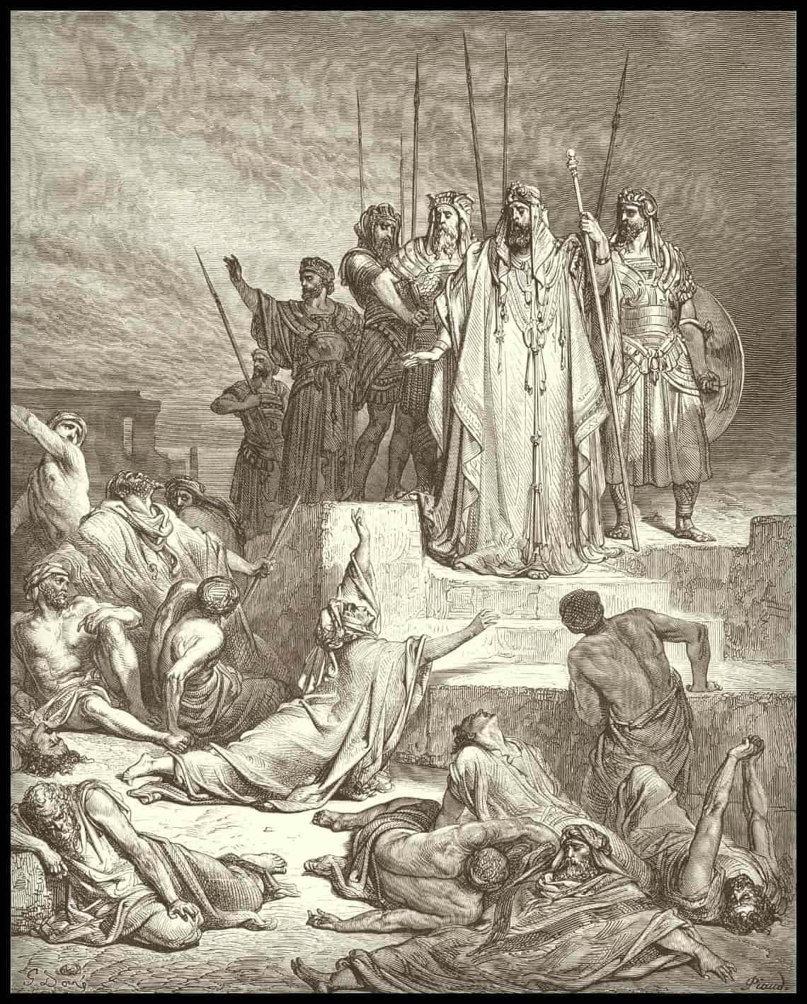 Une famine en Samarie