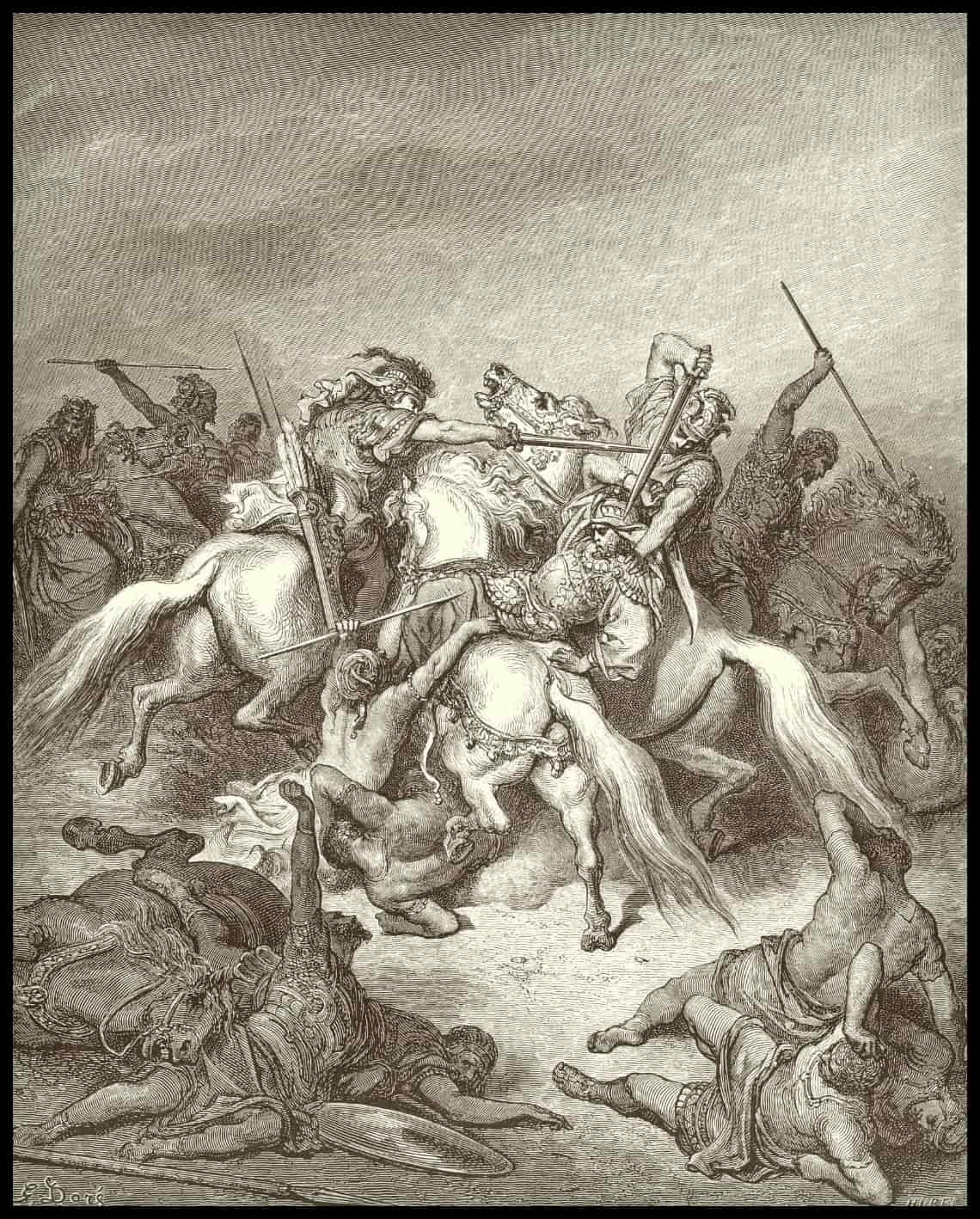 Abishai sauve la vie de david