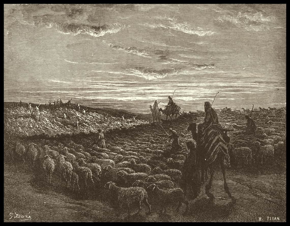 Abraham se rend au pays de Canaan