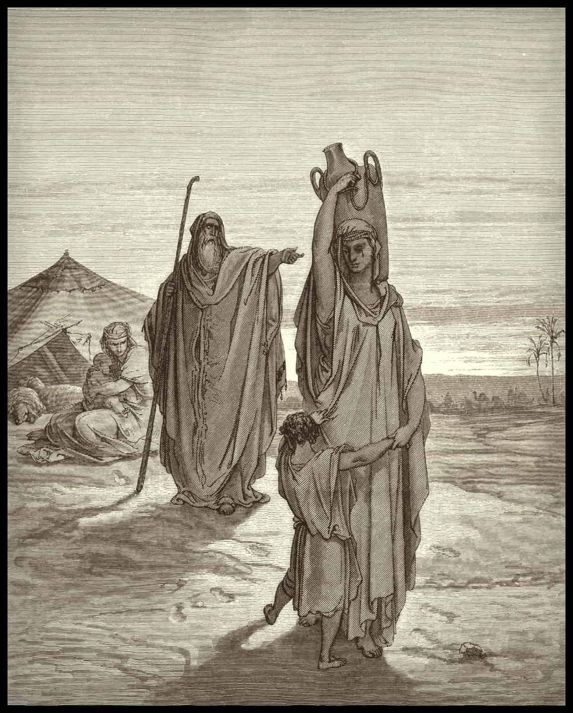 Abraham renvoie hagar et ishmaël