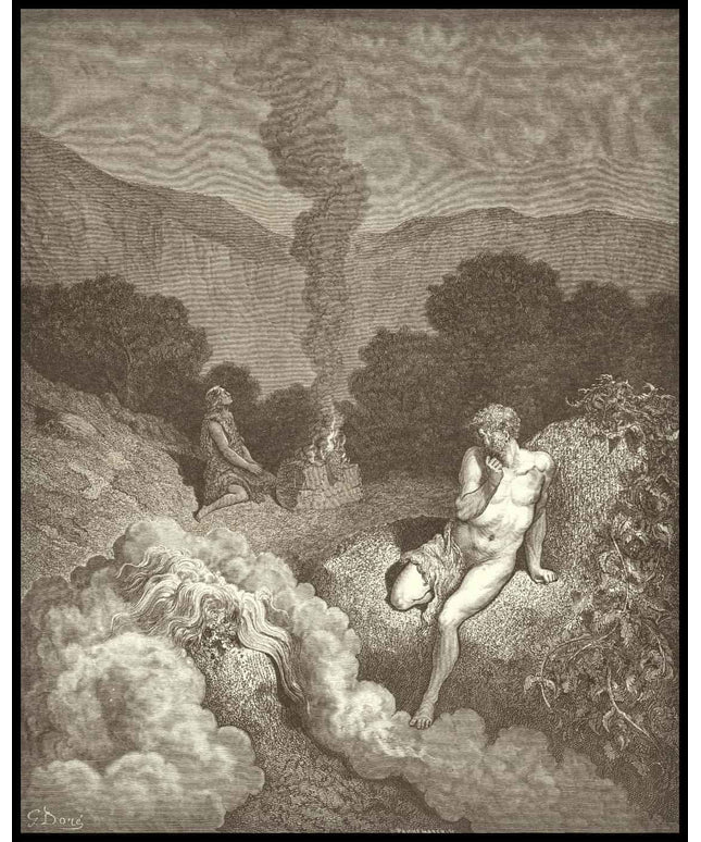 Cain and abel offer their sacrifices