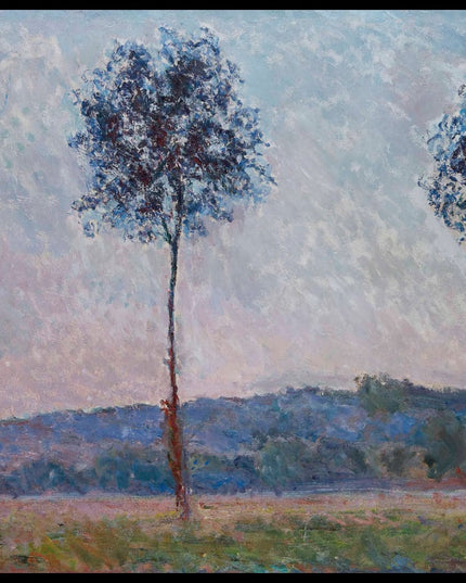 Trois arbres à Giverny (Peupliers)